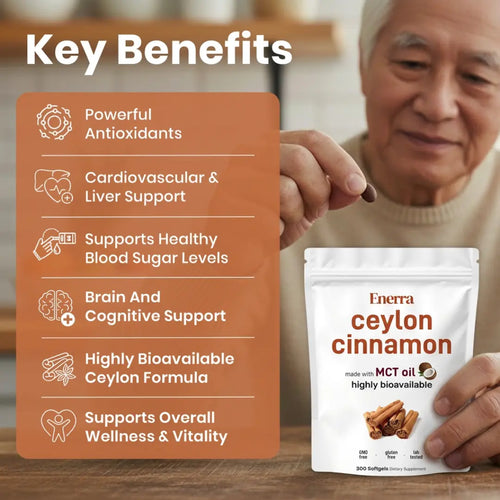 Ceylon Cinnamon 7200mg With MCT Oil