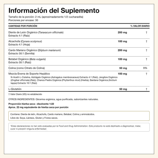 Enerra Gotas para el Hígado Gotas para el Hígado