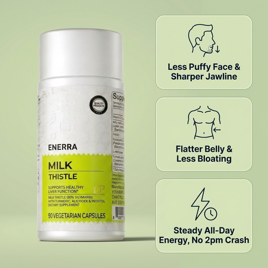 Enerra Milk Thistle - 80% Silymarin Formula 742832615094 Milk Thistle - 80% Silymarin Formula