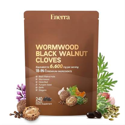 Wormwood Black Walnut Cloves Capsules