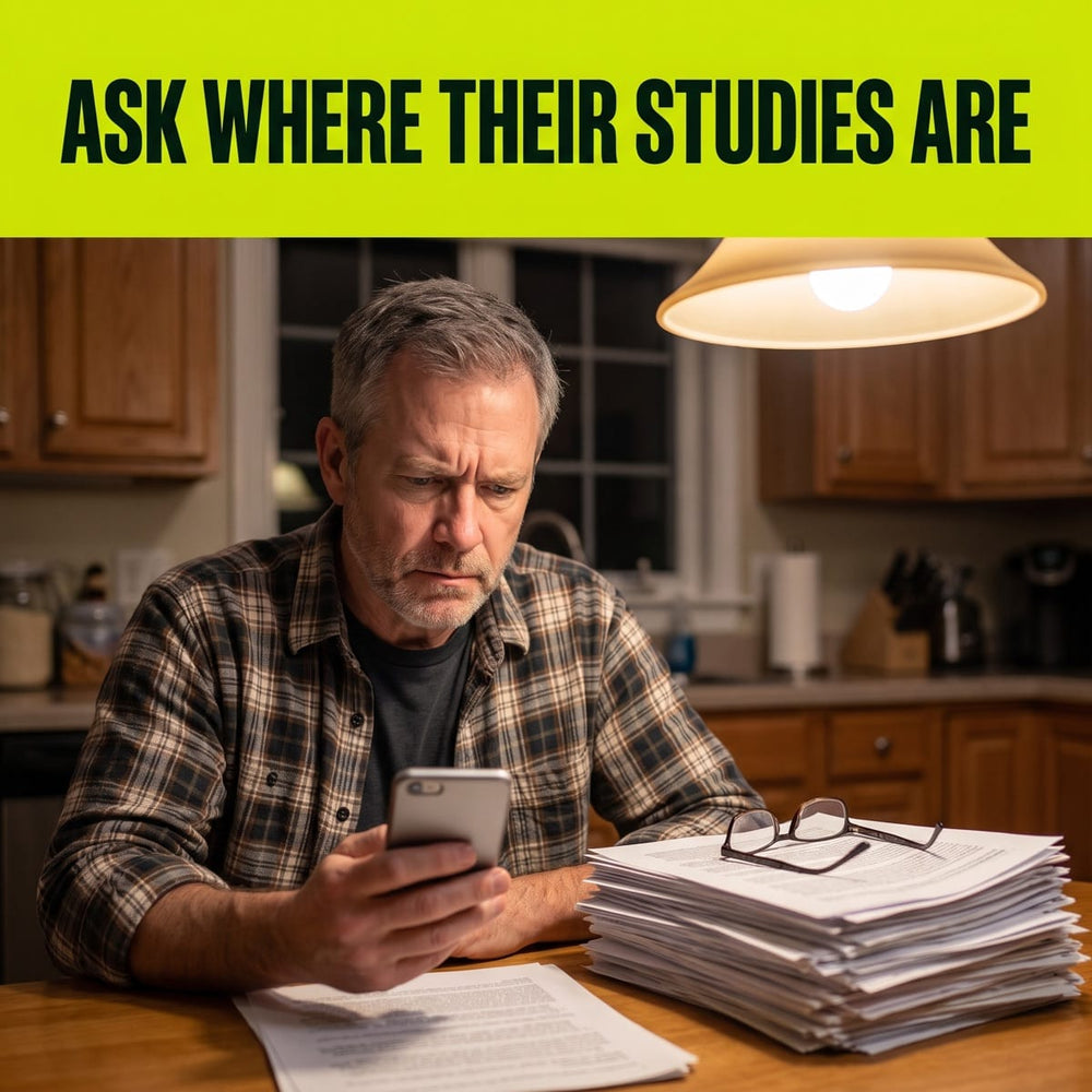 4. Decades of human studies. The new pills can't say that.