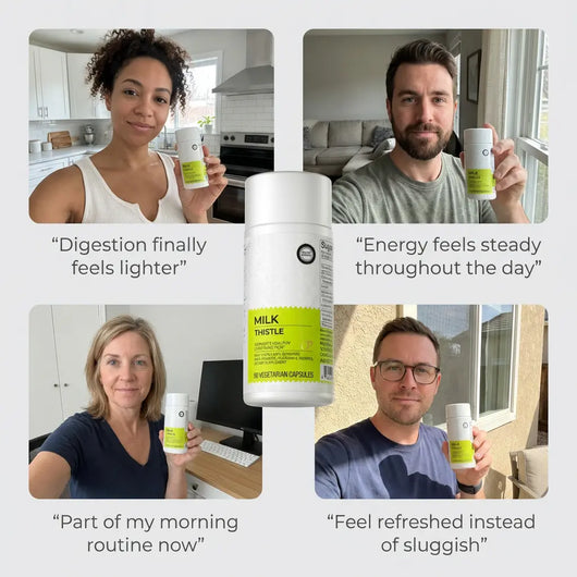 Milk Thistle Liver Detox & Fat Digestion Support Enerra