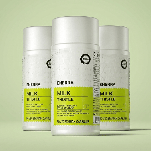 Enerra Milk Thistle - 80% Silymarin Formula 742832615094 Milk Thistle - 80% Silymarin Formula