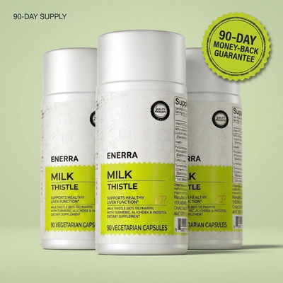 Milk Thistle Liver Detox - 80% Silymarin Formula