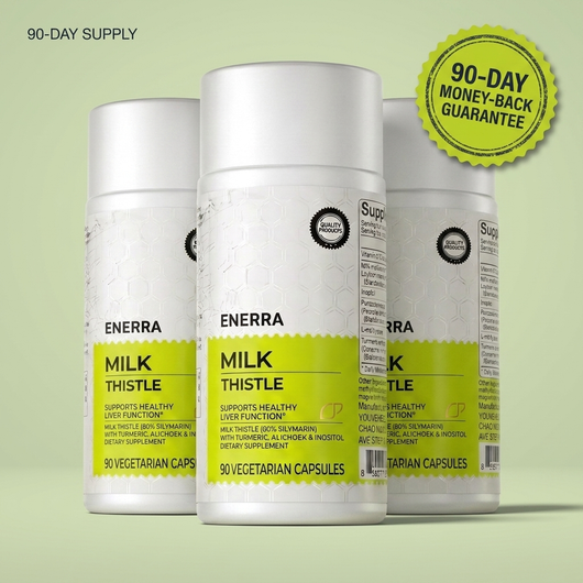 Milk Thistle Liver Detox - 80% Silymarin Formula